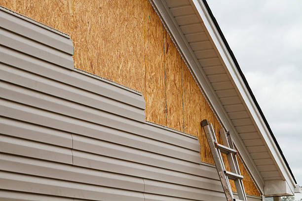 Professional Siding Repair technician working in Sandy Hook, CT